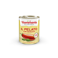 La Fiammante Peeled Tomatoes with Basil 800g
